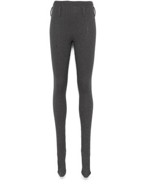 Prada Cotton Leggings - Grey