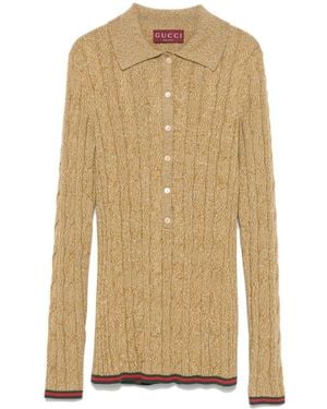 Gucci Knit Top - Natural