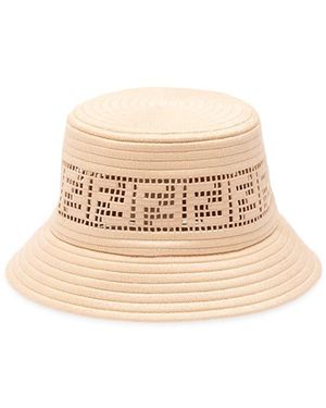 Fendi Rafia Hat - Natural