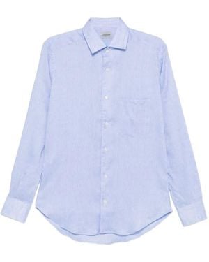 Drumohr Shirt - Blue