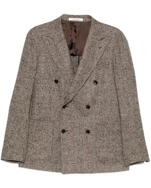 Tagliatore 'Vesuvio' Blazer - Brown
