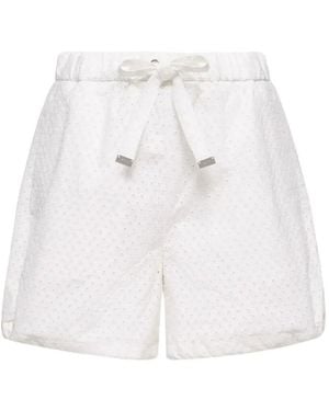 Moncler Shorts - White