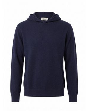 Altea Long Sleeve Hooded Sweater - Blue
