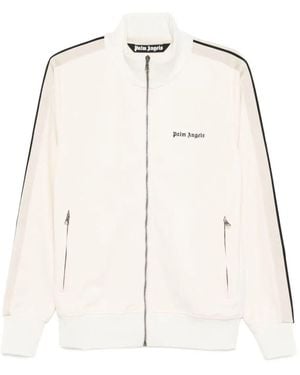 Palm Angels 'Classic Logo' Track Jacket - Natural
