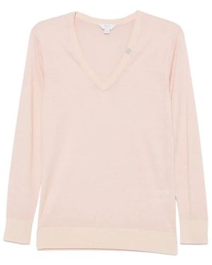 Malo Cashmere V Neck - Pink