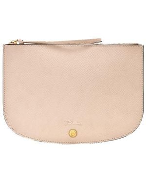 Longchamp 'Epure' Pouch - Natural