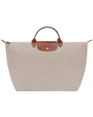 Longchamp 'Le Pliage Original' Travel Bag - Grey