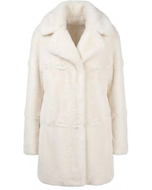 Ermanno Scervino Coat - White