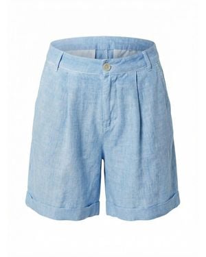 120% Lino Bermuda - Blue