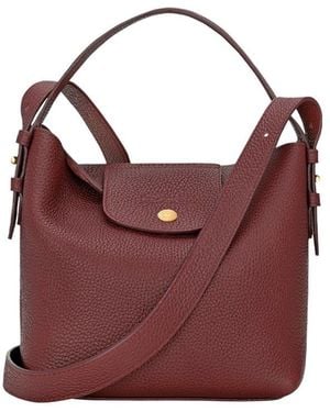 Longchamp 'Le Cadence' Small Bucket Bag - Purple