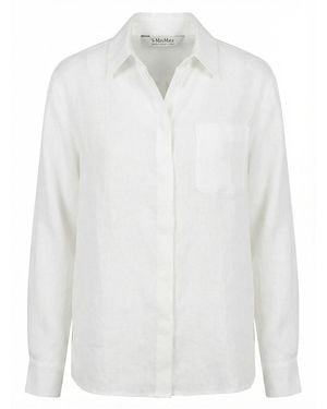 Max Mara Linen Shirt - White