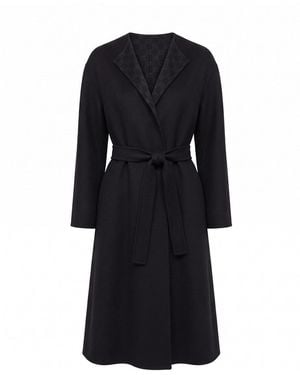 Gucci Gg Double Coat - Black