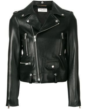 Saint Laurent Coats & Jackets - Black