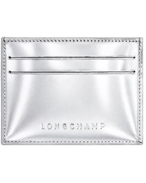 Longchamp 'Le Roseau' Card Holder - White