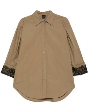 Pinko 'Torchiatura' Shirt - Natural