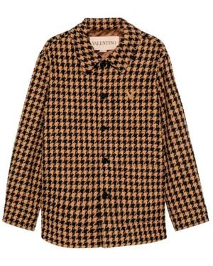 Valentino Garavani 'Vgold' Shirt - Brown