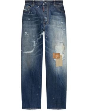 DSquared² Loose Jeans - Blue