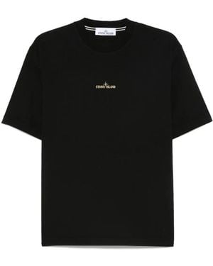 Stone Island Short Sleeve T-Shirt - Black