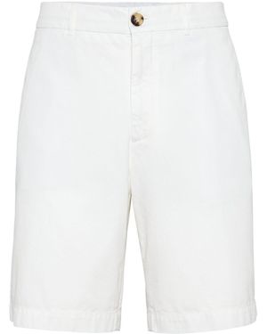 Brunello Cucinelli Shorts - White