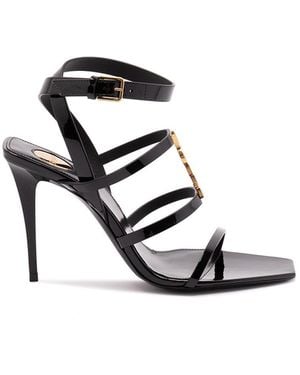 Saint Laurent 'Cassandra' Sandals - White
