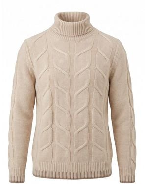 Altea Turtle Neck Sweater - Natural