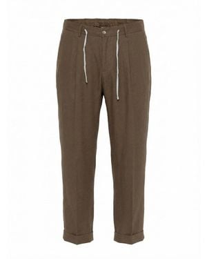 Barba Napoli Chino Trousers - Grey