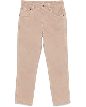 Brunello Cucinelli Cotton Jeans - Natural