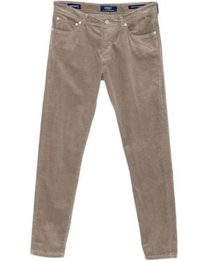 Barba Napoli 5-Pocket Trousers - Grey