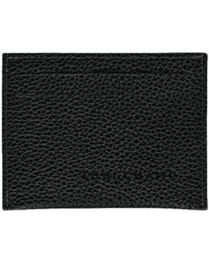 Longchamp 'Le Foulonné' Card Holder - White