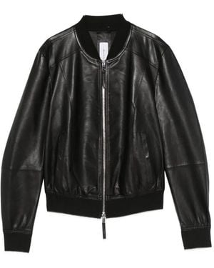 Bully Leather Jacket - Black