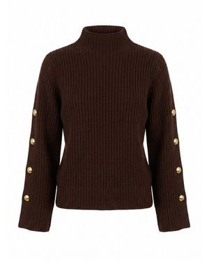 Twinset Turtle Neck Sweater - Brown