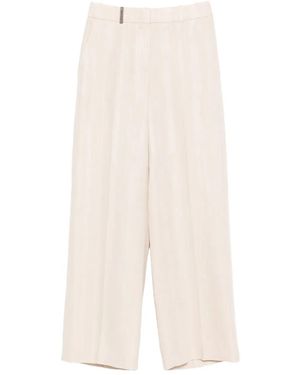 Peserico Trousers - White