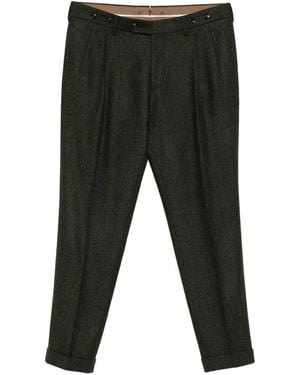 Berwich Relaxed Fit Trousers - Black