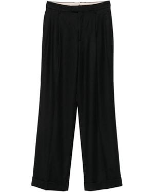 Berwich High Waisted Trousers - Black