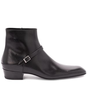 Saint Laurent 'Augustin' Boots - White