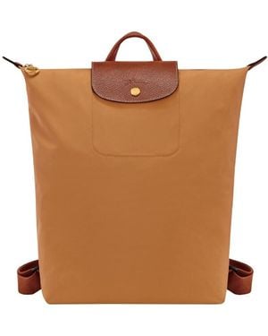Longchamp 'Le Pliage Original' Medium Backpack - Brown