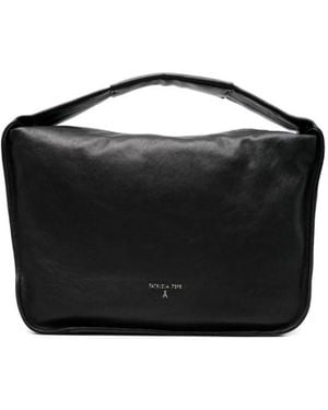 Patrizia Pepe 'Contemporary' Large Hobo - Black