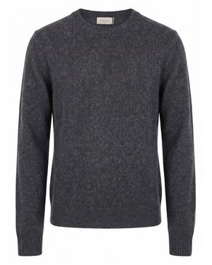 Piacenza 1733 Round Neck Jumper - Grey