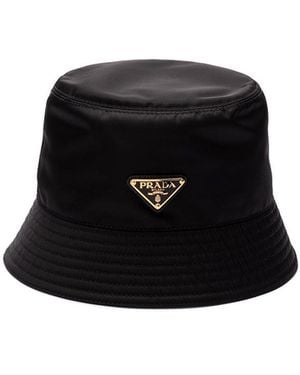 Prada Re-Nylon Bucket Hat - Black