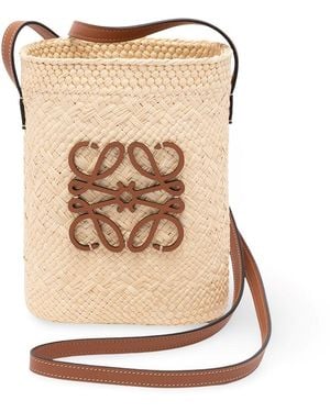 Loewe 'Anagram' Square Pocket - Natural