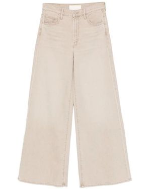 Mother The Undercover Sneak Jeans - White