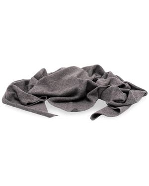 Brunello Cucinelli Cashmere Scarf - Grey