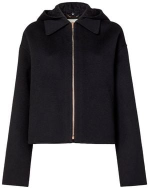 Fendi 'Ff' Double Wool Blouson - Black