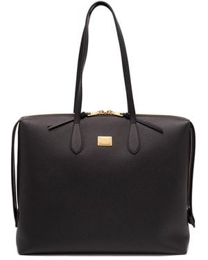 Dolce & Gabbana 'Vittoria' Tote - Black