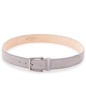 Tod's New Basic Belt - White