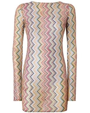 Missoni Long Sleeve T-Shirt - Pink