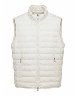 Brunello Cucinelli Padded Vest - White