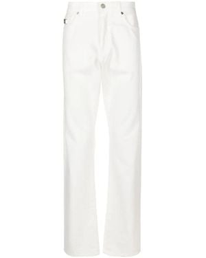 Versace Medusa Straight Jeans - White