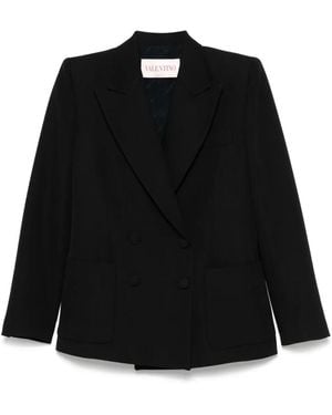 Valentino Garavani Double-Breasted Jacket - Black
