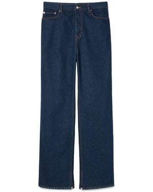 Gucci Embroidered Jeans - Blue